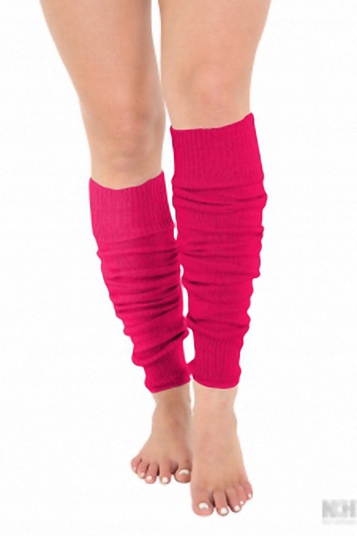 (image for) Crazy Chick Luxury Hot Pink Legwarmers